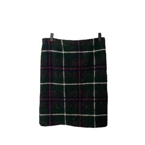 Max & Lola Plaid Pencil Skirt MultiColor L‎